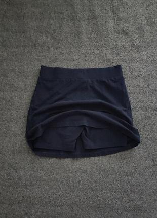 Спортивная юбка с вшитыми шортами, юбка шорты для девочки.