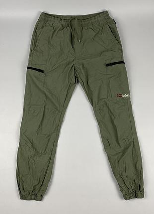 Napapijri унисекс нейлоновые брюки хаки
