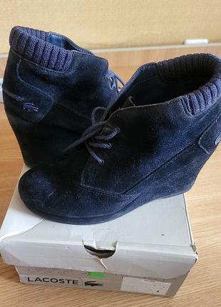 Ботинки lacoste.размер 36