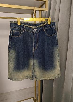 Джинсові шорти бермуди баггі baggy