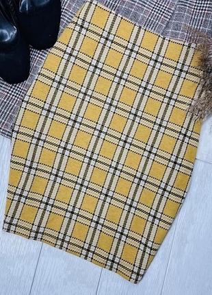 Нова в’язана спідниця s спідниця в клітинку коротка спідниця по фігурі