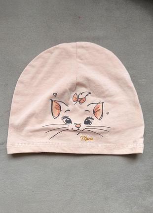 Шапка шапочка тоненькая тонкая весна для девочки девочки 52 54