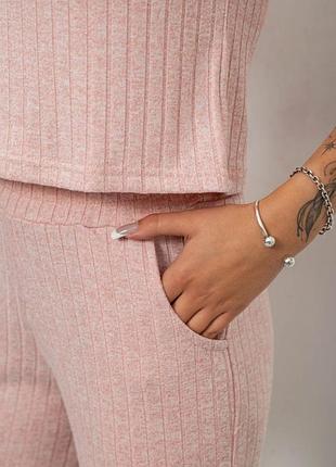 Костюм женский домашний, цвет розовый, 257r60