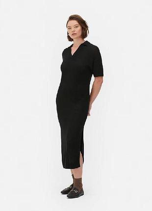 Жіноча сукня з v-подібним вирізом та коміром primark, р.м, l