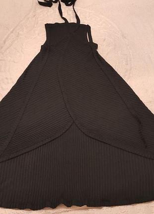 Новый шикарный эксклюзивный черный кардиган/платье xs/s размер франция, оригинал!