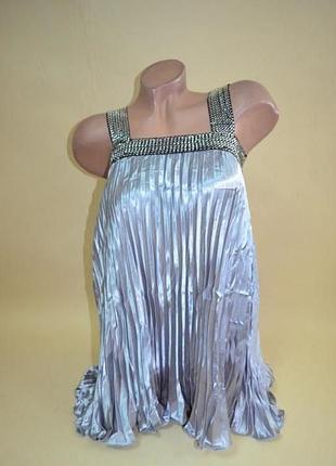 Блуза !!!! размер l !!! цвет - серебро