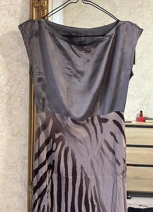 Сукня максі шовкова