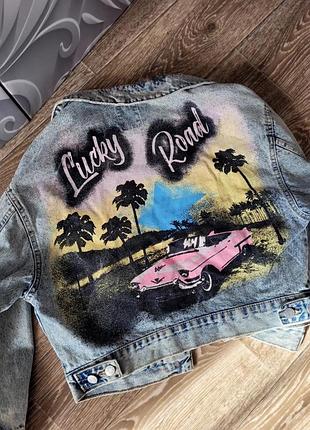 Винтажная джинсовка от bershka