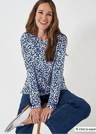 Базовый лонгслив crew clothing хлопок