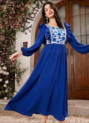 Синя сукня