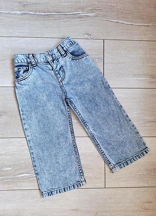 Джинсы палаццо на девочку 2-3 годика f&f