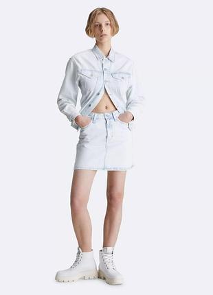 Женская джинсовая юбка calvin klein