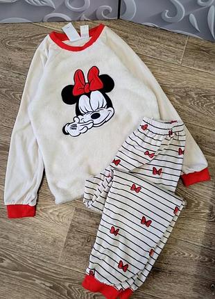 Детская пижама 9-10 лет минные маус десней