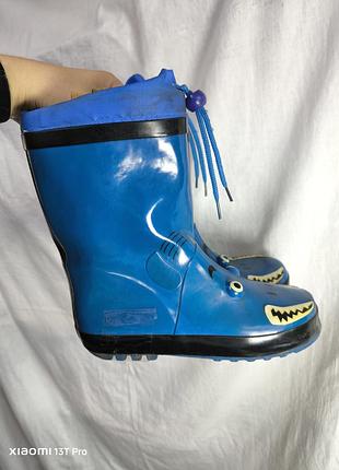 Сапоги резиновые детские