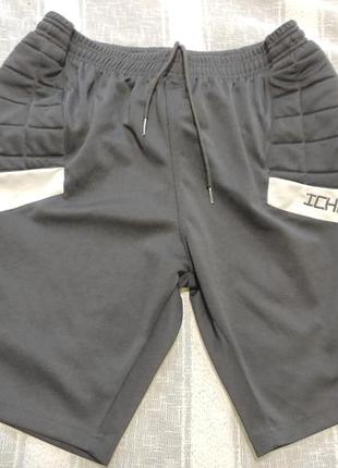 Шорты для вратаря с защитой размер м длина 48см по пояс резинка 36-52см цена 480 грн