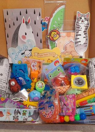 Бокс канцелярії для хлопчика 42 предмети