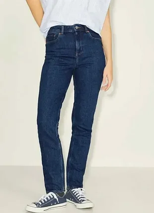 Джинсы slim high waist женские jjxx 31-32 синие (12345806)
