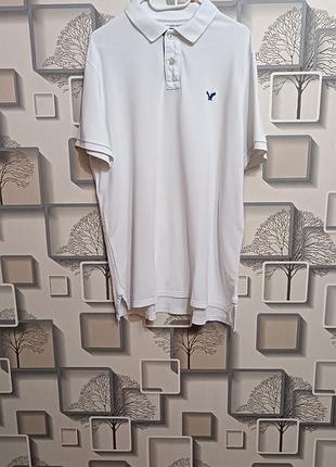 American eagle -белая футболка
