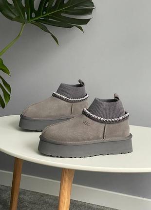 Уггі ugg tasman platform sock grey / smb+ 🔗