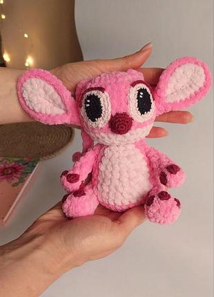 Плюшевая лилу, вязаная игрушка из мультфильма, подарок, первая игрушка, плюшевая игрушка