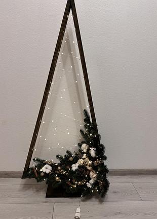 Сучасна арт-ялинка "скандинавський затишок"