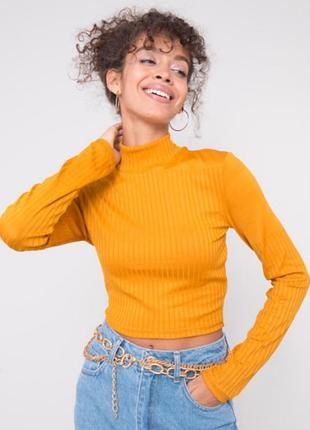 Гольфик в рубчик