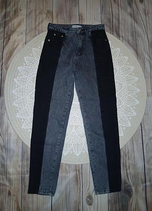 Джинсы комбинированные