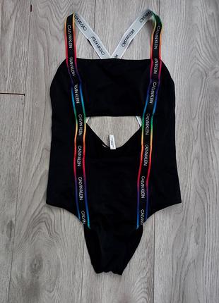 Купальник сдельный calvin klein