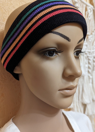 Повязка на голову теплая