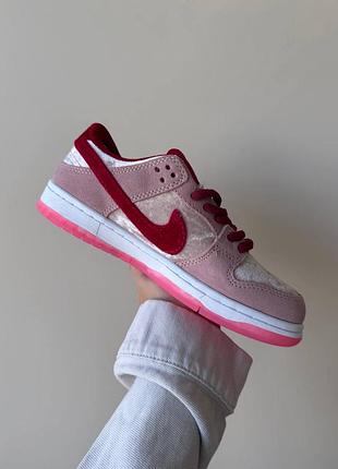 Nike sb dunk low strangelove skateboards fur❄️