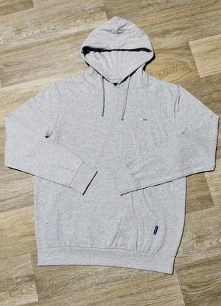 Худи мужское badrhino серое размер l