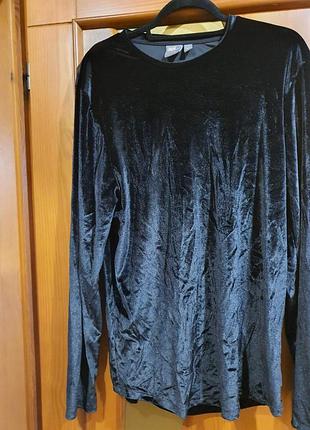Блузка бархат ткань стрейч