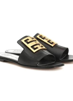 Стильні шкіряні шльопанці givenchy,оригінал 🔥🔥🔥