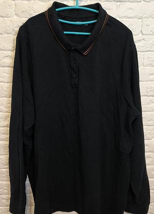 Фирменная тенниска поло с длинным рукавом xl