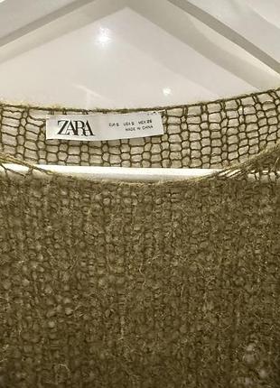 Светр павутинка 60% вовни zara