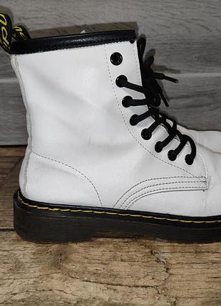 Ботинки белые женские 38-38.5