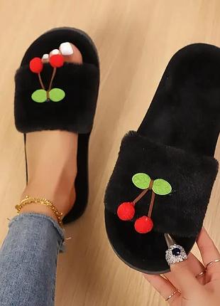 Тапки тапочки вишни