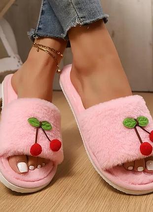 Тапки тапочки вишни