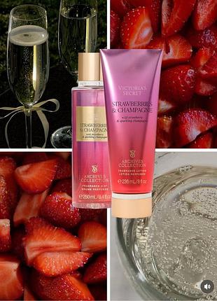 Strawberry and champagne victoria’s secret спрей міст мист вікторія сікрет виктория сикрет