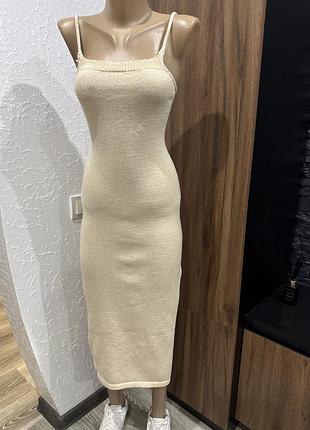 Вʼязаний сарафан