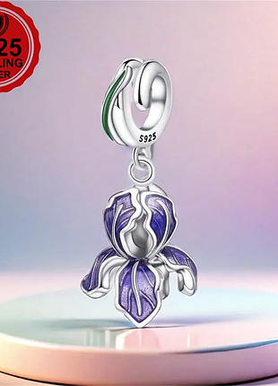 S925 серебряный элегантный стиль подвеска с змеей и луной