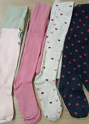 Набір колготок для дівчинки/ колготи 3 пари/ демісезон
