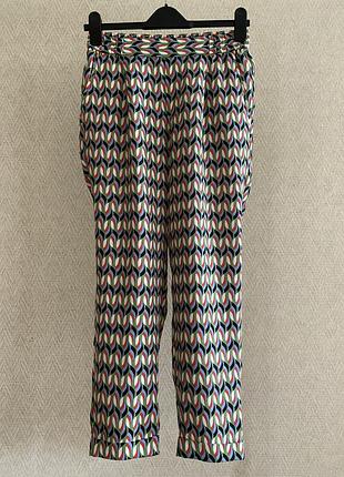 Льняные брюки united colors of benetton, xs