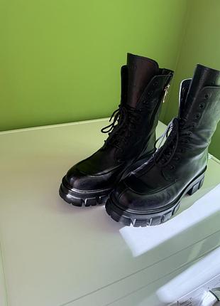 Шкіряні ботинки estro з кишенями