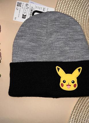 Шапка двойная на флисовом подкладе для мальчика. размер: 8/12 лет