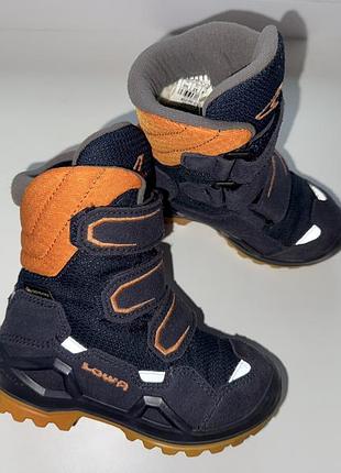 Lowa superfit gore-tex зимові термо черевики, р-р 25, уст 16 см