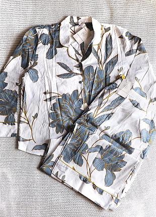 Новий елегантний домашній одяг, піжама, бавовна, розмір 44