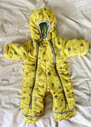 Комбінезон-трансформер на холодну осінь чи весну від 0-12 місяців, розкладний