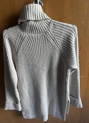 Стильний светр,видовжений ,ангора, вʼязка