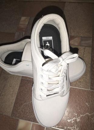 Кеды vans белые